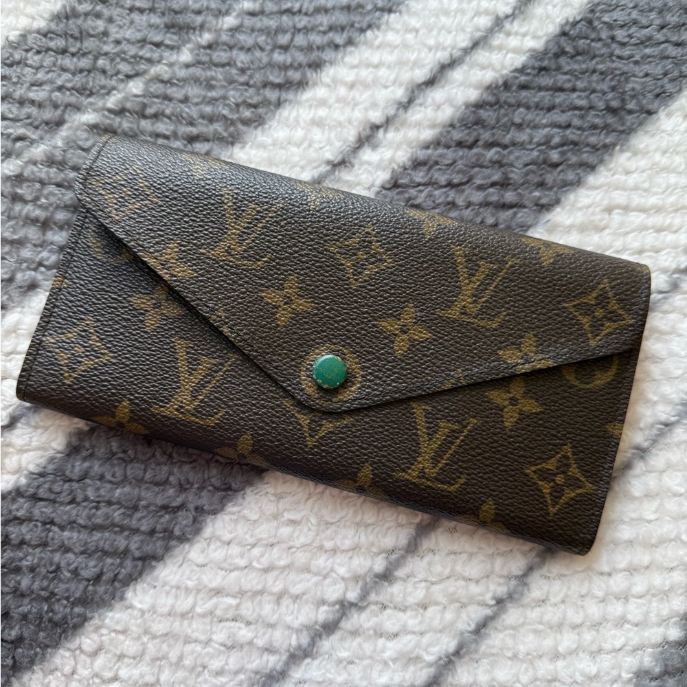 Louis Vuitton Monogram Brown Long Wallet